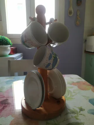 Juego de tazas y platos de café