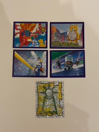 Figurine Digimon - Set 4 carte