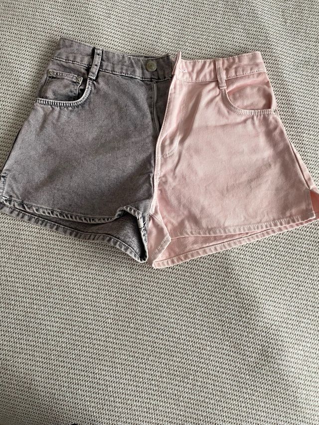 Lote 4 Pantalones Cortos Mujer