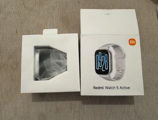 2x Xiaomi Redmi Watch 5 Active Plata y Negro