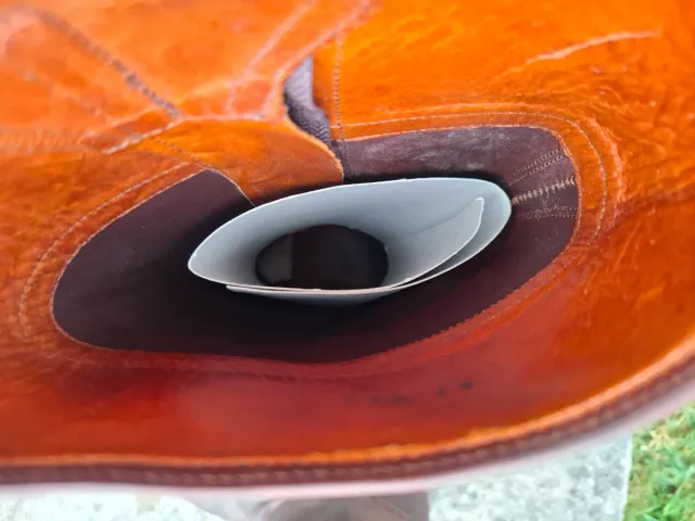 Botas de equitación de cuero marrón