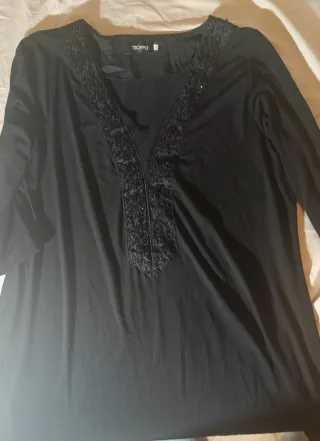 TROPPO Blusa Negra