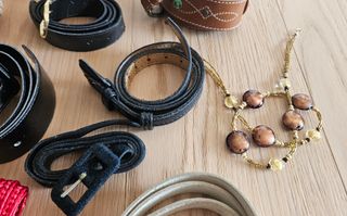 Lotto 22 cinture vintage