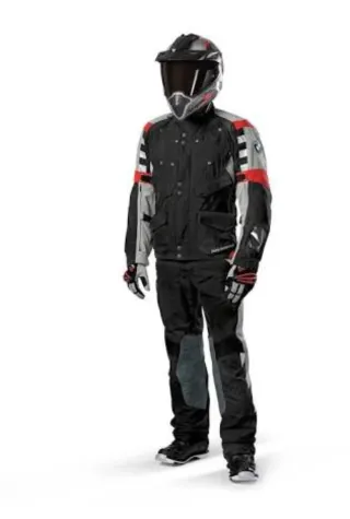 Conjunto BMW RALLYE III Negro chaqueta y pantalón 