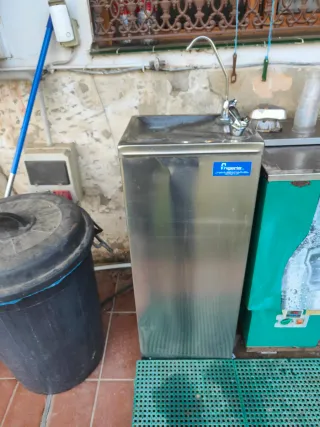 Fuente de agua acero inoxidable