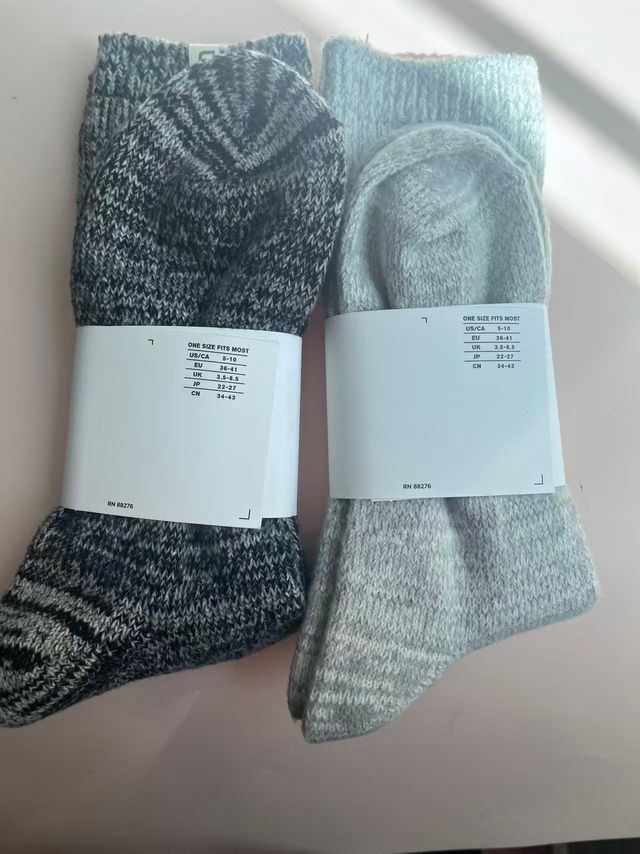 2 Pares Calcetines UGG Mujer Talla Única