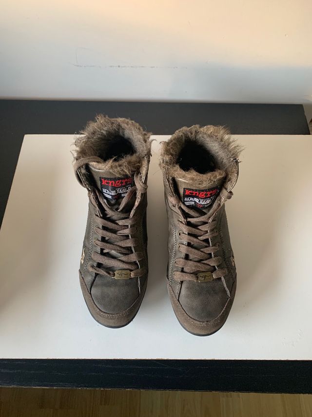 Botas KangaROOS Mujer Talla 40 Taupe