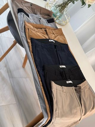 6 Pantalones Zara Hombre
