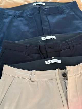6 Pantalones Zara Hombre