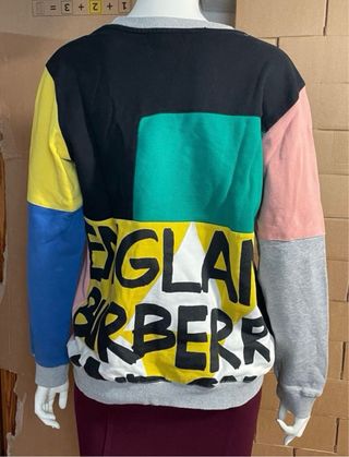 Sudadera Burberry Patchwork Multicolor