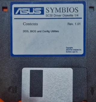 Disquete ASUS Symbios SCSI Driver 1/4