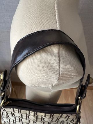 Bolso Carolina Herrera CH Beige/Marrón