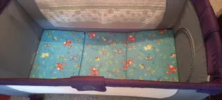 Cuna de viaje con colchón