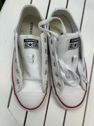 Converse Piel Blancas Talla 38