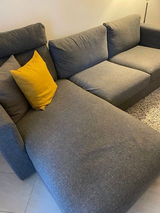 Divano Vimle 3 posti con chaise-longue