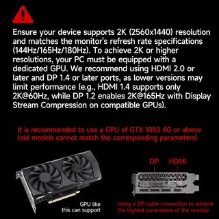 Monitor Gaming Curvo 32 QHD 2K 75Hz 5ms