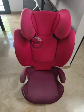 Silla de coche Cybex color rosa