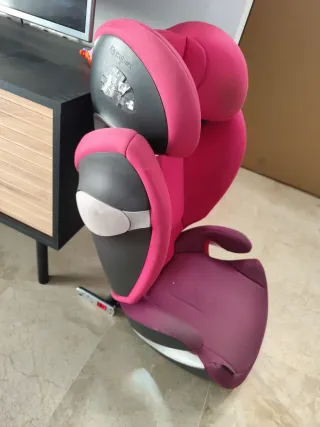 Silla de coche Cybex color rosa