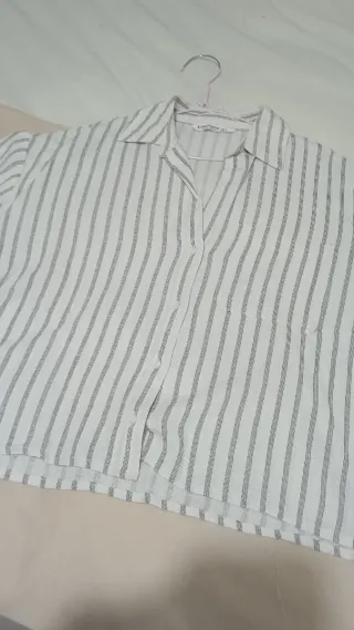 Blusa Stradivarius Rayas Talla L