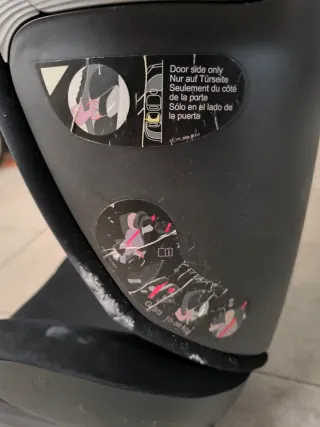 Silla coche niño Grupo II/III Isofix