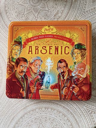 Tea, Scones and Arsénic. Juego de mesa