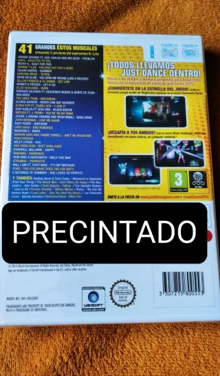 Juego Wii original
Just dance 2015  PRECINTADO    