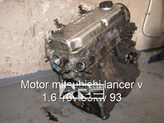 Motor mitsubishi lancer v 1.6 16v 83kw 93.