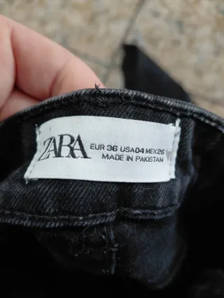 Pantalones Zara negros talla S