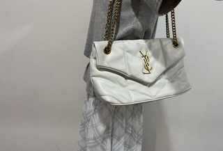 Bolso YSL Puffer Blanco