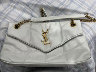 Bolso YSL Puffer Blanco