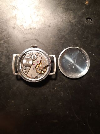 Reloj Abaz Plata y Blanco