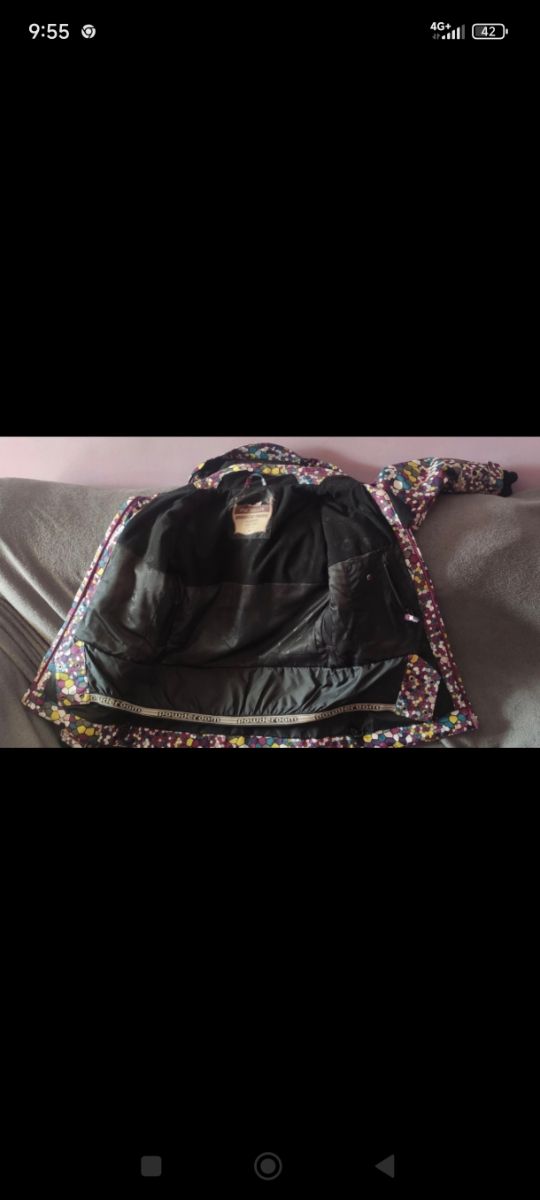 Anorak esquí estampado