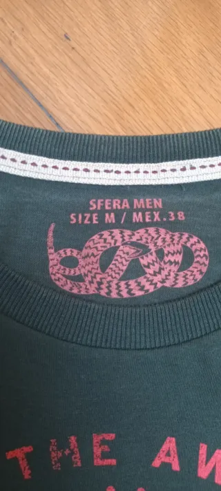 Camiseta Sfera Manga Larga Verde