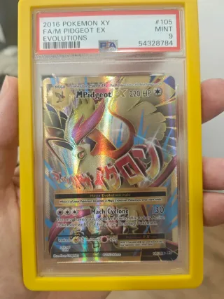 M Pidgeot EX Evolutions PSA 9