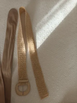 Lote 3 cinturones mujer 100 cm