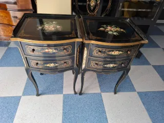 2 tavoli ausiliari vintage