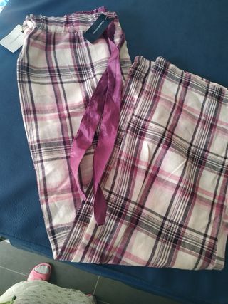 Pantalón pijama cuadros rojo sin estrenar