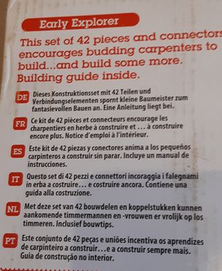 Set cistruzioni in legno da montare