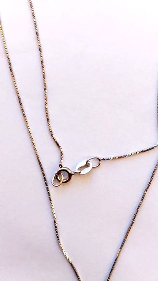 Collana Argento 925 Croce pietre topazio azzurri