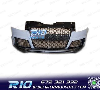 PARAGOLPES DELANTERO AUDI TT 8J 06-14 LOOK RS CARBONO