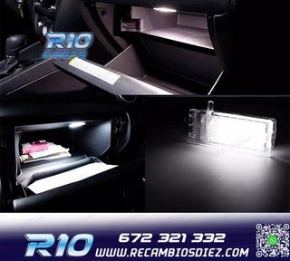 PLAFONES LED DE GUANTERA O MALETERO BMW E46 E90 X5 E53 E81 E
