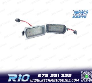 LUCES DE MATRÍCULA LED PARA FORD 06-14