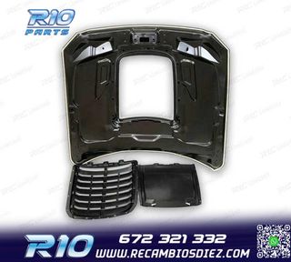 CAPO FORD MUSTANG 15-17 LOOK GT500 ALUMINIO