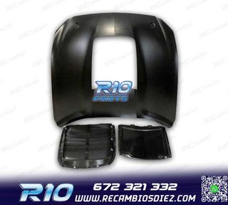 CAPO FORD MUSTANG 15-17 LOOK GT500 ALUMINIO