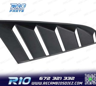 CUBRE CRISTALES LATERAL FORD MUSTANG 15-17 LOOK GT ABS