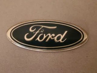 Chapa ovalada coche ford años 80/90