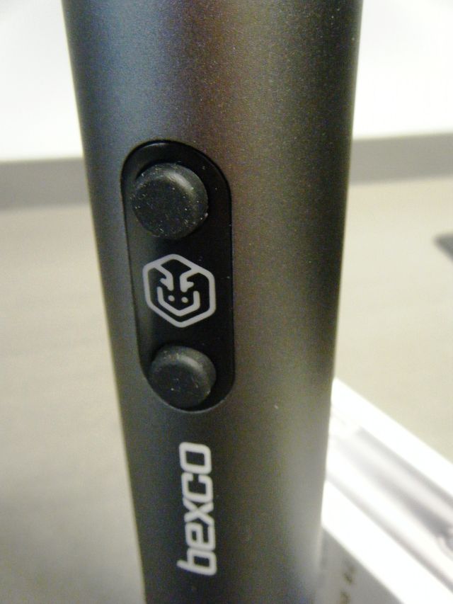 Cavatappi elettrico Bexco nero e argento