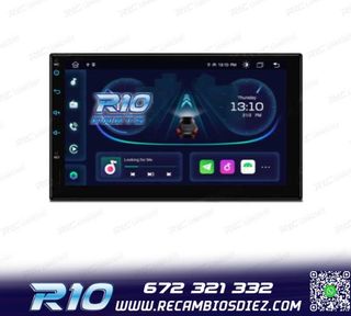 RADIO GPS ANDROID 14 2DIN 7" MULTIMEDIA GPS HD 3 USB SD