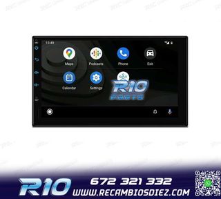 RADIO GPS ANDROID 14 2DIN 7" MULTIMEDIA GPS HD 3 USB SD