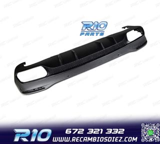 DIFUSOR MERCEDES GLE W167 AMG 19- LOOK AMG GLE63 NEGRO
